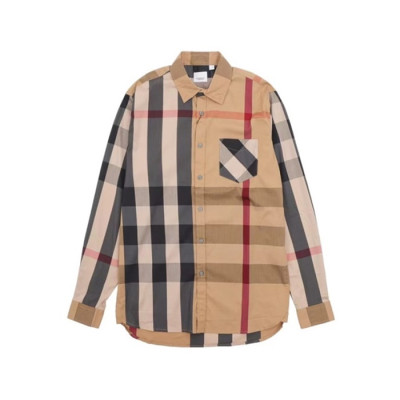 버버리 남성 베이지 셔츠 - Burberry Mens Beige Shirts - bu342x