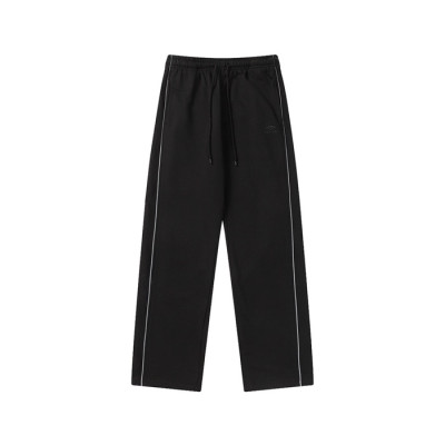 발렌시아가 남성 블랙 트레이닝 팬츠 - Balenciaga Mens Black Pants - ba827x