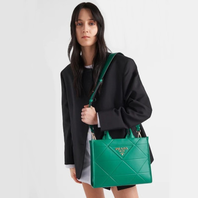 프라다 여성 그린 숄더백 - Prada Womens Green Shoulder Bag - pr813x