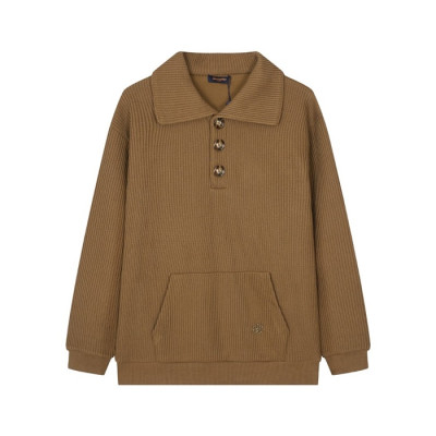 루이비통 남성 카멜 폴로 니트 - Louis vuitton Mens Camel Knits- lv2030x