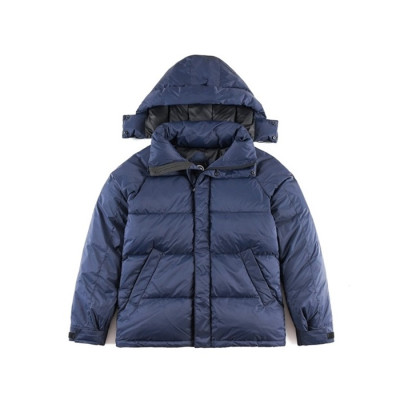 캐나다구스 남/녀 네이비  패딩 - Canada goose Unisex Navy Padding - can417x