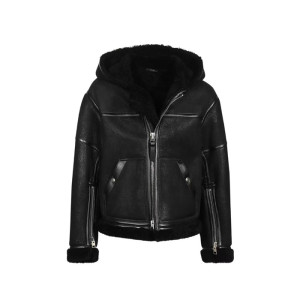 톰포드 남성 블랙 가죽 자켓 - Tom Ford Mens Black Jackets - tof69x