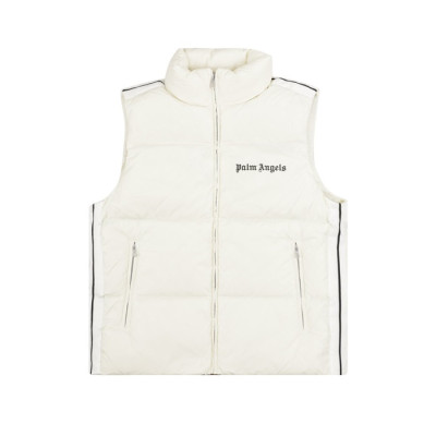 팜 엔젤스 남성 화이트 다운 자켓 - Palm Angels Mens White Down Jackets - pam413x