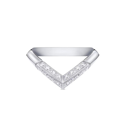 루이비통 여성 화이트 골드 반지 - Louis vuitton Womens White Gold Ring - acc386x