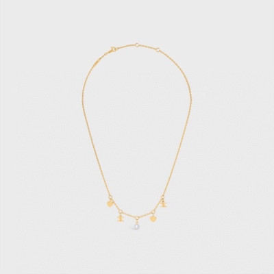 셀린느 여성 골드 목걸이 - Celine Womens Gold Necklace - acc487x