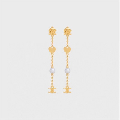 셀린느 여성 골드 이어링 - Celine Womens Gold Earring - acc488x