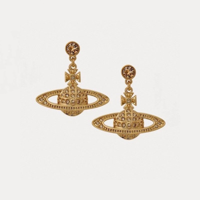 비비안웨스트우드 여성 옐로우 골드 이어링 - Vivienne Westwood Womens Yellow Gold Earring - acc650x