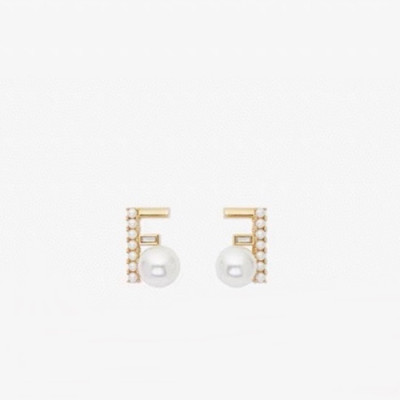 펜디 여성 옐로우 골드 이어링 - Fendi Womens Yellow-gold Earring - acc656x