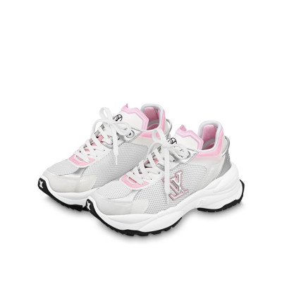 루이비통 여성 핑크 스니커즈 - Louis vuitton Womens Pink Sneakers - lv2071x