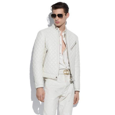 톰포드 남성 캐쥬얼 화이트 자켓 - Tom Ford Mens White Jackets - fa02x