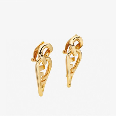 펜디 여성 옐로우 골드 이어링 - Fendi Womens Yellow-gold Earring - acc762x