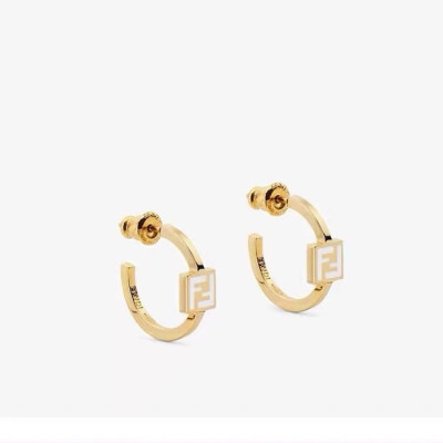 펜디 여성 옐로우 골드 이어링 - Fendi Womens Yellow-gold Earring - acc775x