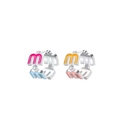 미우미우 여성 골드 이어링 - Miumiu Womens Gold Earring - acc776x