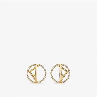 펜디 여성 옐로우 골드 이어링 - Fendi Womens Yellow-gold Earring - acc813x