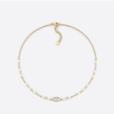 디올 여성 골드 목걸이 - Dior Womens Gold Necklace - acc833x