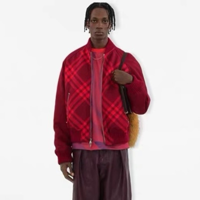 버버리 남성 모던 레드 자켓 - Burberry Mens Red Jackets - bu364x