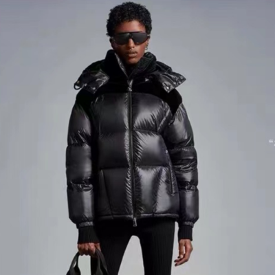 몽클레어 여성 블랙 구스 패딩 - Moncler Womens Black Down Padding - mo252x