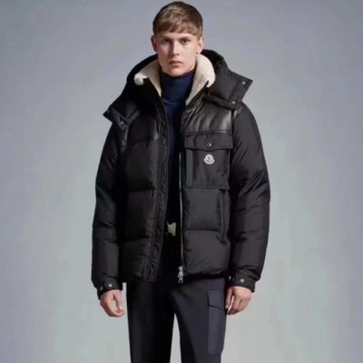 몽클레어 남성 덕다운 블랙 패딩 - Moncler Mens Black Padding - mo254x