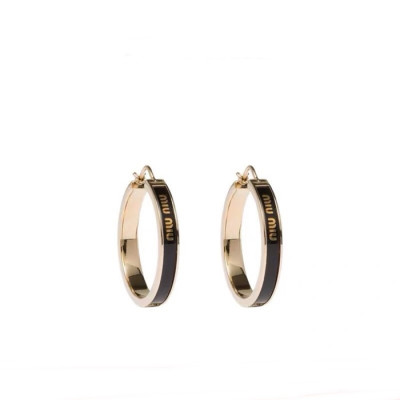 미우미우 여성 골드 이어링 - Miumiu Womens Gold Earring - acc960x