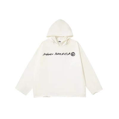 메종 마르지엘라 남성 화이트 후드티 - Maison margiela Mens White Hoodie - mai244x