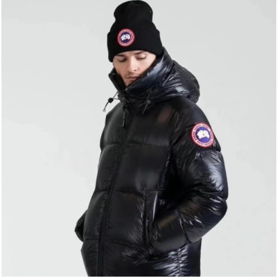 캐나다구스 남성 블랙 구스패딩 - Canada goose Mens Black Padding - can426x