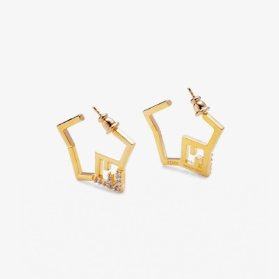 펜디 여성 옐로우 골드 이어링 - Fendi Womens Yellow-gold Earring - acc1085x