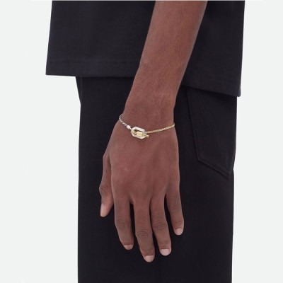 보테가베네타 남/녀 골드 팔찌 - Bottega veneta Unisex Gold Bangle - acc1128x