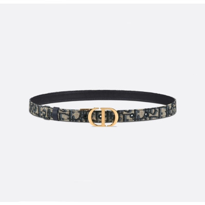 디올 여성 몽테뉴 벨트 - Dior Womens Navy Belts - be13x