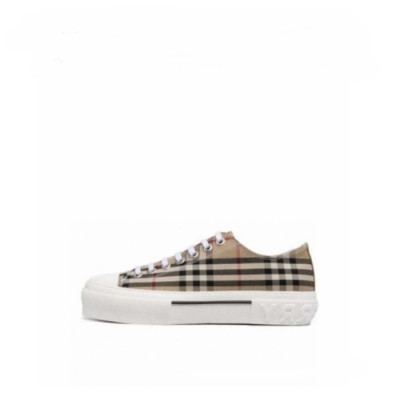 버버리 남/녀 베이지 스니커즈 - Burberry Unisex Beige Sneakers - sh27x