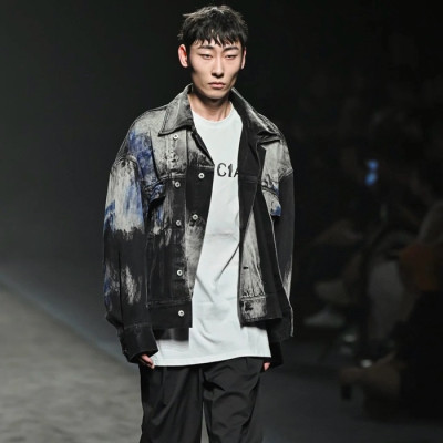 발렌시아가 남성 블랙 자켓 - Balenciaga Mens Black Jackets - cl108x