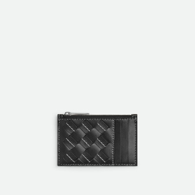 보테가베네타 남성 블랙 카드 지갑 - Bottega Veneta Mens Black Card Case - bvw02x