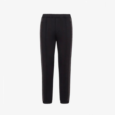 펜디 남성 블랙 트레이닝 팬츠 - Fendi Mens Black Pants - cl151x