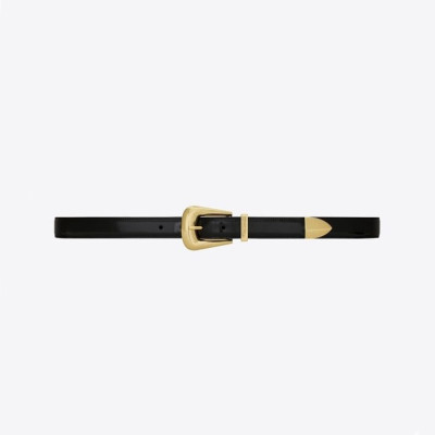 입생로랑 여성 블랙 벨트 - Saint Laurent Womens Black Belts - ysb01x