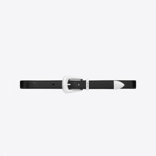 입생로랑 여성 블랙 벨트 - Saint Laurent Womens Black Belts - ysb02x