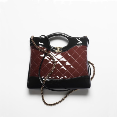 샤넬 여성 버건디 31 백 - Chanel Womens Burgundy 31 Bag - chb16x