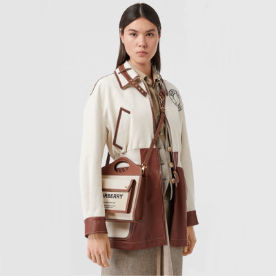 버버리 여성 브라운 크로스백 - Burberry Womens Brown Cross Bag - bub33x