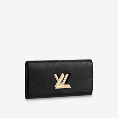 루이비통 여성 블랙 장지갑 - Louis vuitton Womens Black Wallets - lvw19x