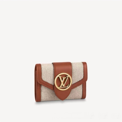 루이비통 여성 브라운 반지갑 - Louis vuitton Womens Brown Wallets - lvw21x