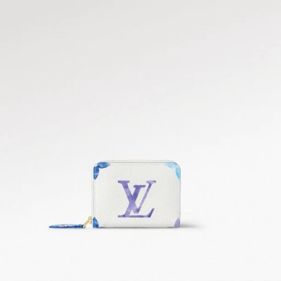 루이비통 여성 화이트 지퍼돌이 지갑 M82417 - Louis vuitton Womens White Wallets - lvw23x