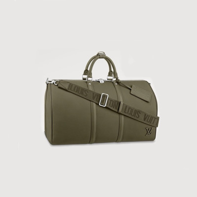 루이비통 남성 키폴 반둘리에 M21536 - Louis vuitton Mens Khaki Keepall - lvb89x