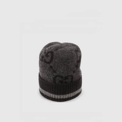 구찌 남/녀 그레이 비니  - Gucci Unisex Gray Beanie - acc1502x