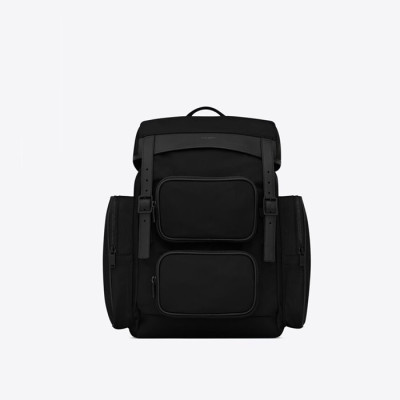 입생로랑 남성 블랙 백팩 - Saint Laurent Mens Black Back Pack - ysb142x