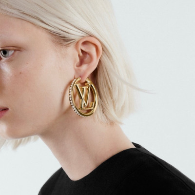 루이비통 여성 골드 이어링 - Louis vuitton Womens Gold Earring - acc1514x