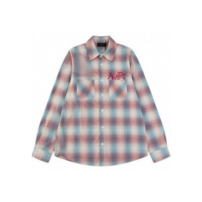 아미리 남성 핑크 셔츠 - Amiri Mens Pink Shirts - amc54x