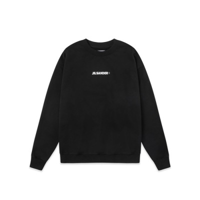 질샌더 남성 블랙 맨투맨 - Jil Sander Mens Black Tshirts - jic88x