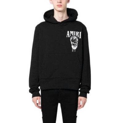 아미리 남성 블랙 후드티 - Amiri Mens Black Hoodie - amc125x