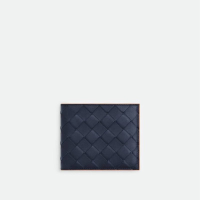 보테가베네타 남성 블랙 반지갑 - Bottega Veneta Mens Black Half Wallets - bvw34x