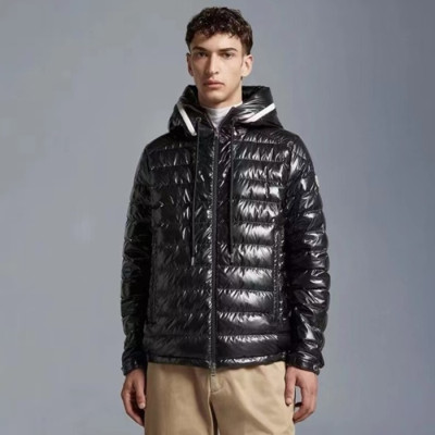 몽클레어 남성 블랙 덕다운 패딩 - Moncler Mens Black Down Padding - moc45x