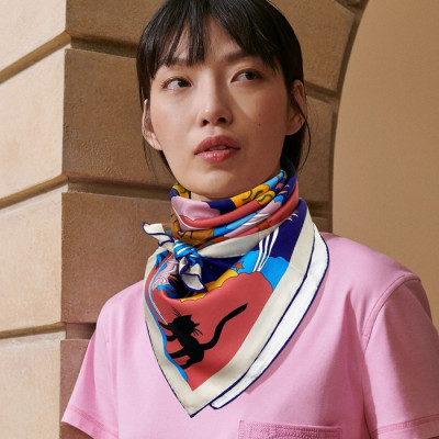 에르메스 여성 블루 스카프 - Hermes Womens Blue Scarf - acc1549x