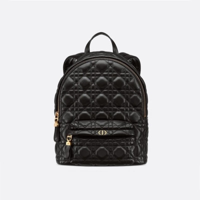 디올 여성 블랙 백팩 - Dior Womens Black Back Pack - dib454x